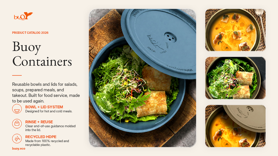 Buoy's 32-oz Container